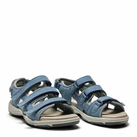 New Feet sandaler lav hæl New Feet - Damesandal, blå - 221-22-1540