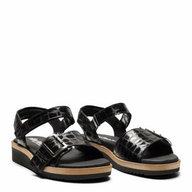 New Feet sandaler lav hæl New Feet - Damesandal, sort - 211-13-1910