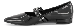 NOË Collection flade sko NOË - Mary Jane ballerina, sort lak - 30507-3052