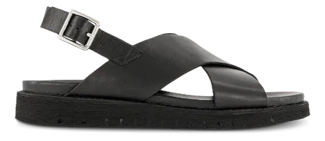 NOË Collection sandaler lav hæl NOË - Damesandal, sort - PI-2701