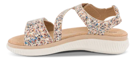 Norrliv sandaler lav hæl Norrliv - Damesandal, beige - EBEW12292
