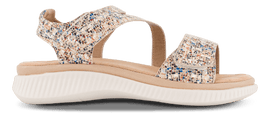Norrliv sandaler lav hæl Norrliv - Damesandal, beige - EBEW12292