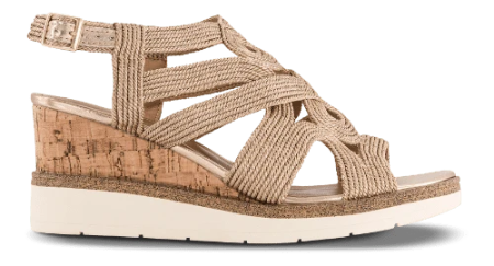 Norrliv sko med hæl Norrliv - Damesandal med hæl, beige - 283 164 965