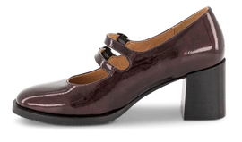 Norrliv sko med hæl Norrliv - Mary Jane Pump, bordeaux - BT24315-009