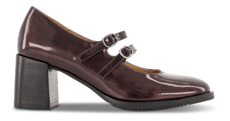 Norrliv sko med hæl Norrliv - Mary Jane Pump, bordeaux - BT24315-009