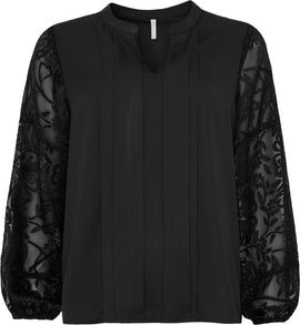 OFELIA bluser_skjorter Ofelia .- Alpi bluse, sort