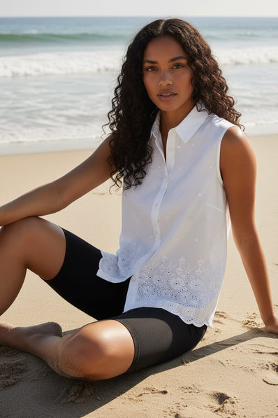 OFELIA bluser_skjorter Ofelia - Coco bluse, hvid