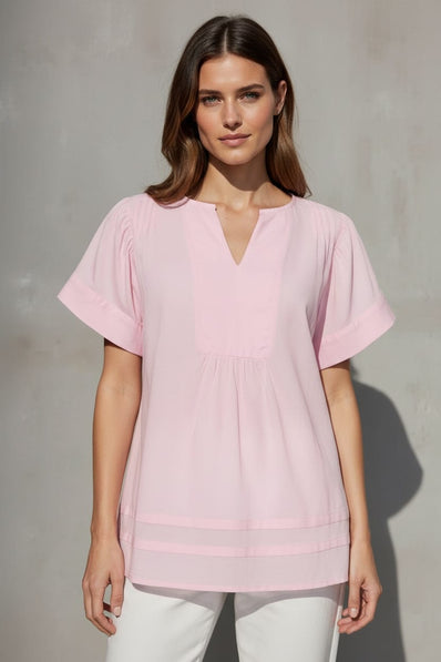 OFELIA bluser_skjorter Ofelia - Diana bluse, lyserød