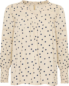 OFELIA bluser_skjorter Ofelia - Ditte bluse, sand