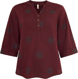 OFELIA bluser_skjorter Ofelia - Ella bluse, bordeaux
