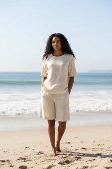 OFELIA bluser_skjorter Ofelia - Freja bluse, sand