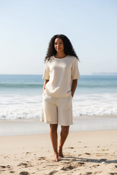OFELIA bluser_skjorter Ofelia - Freja bluse, sand