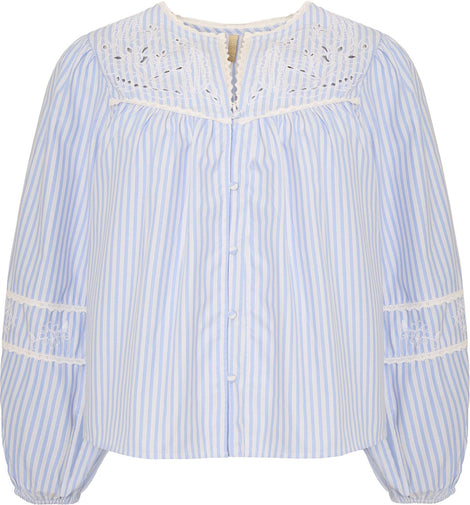 OFELIA bluser_skjorter Ofelia - Frida bluse, blå