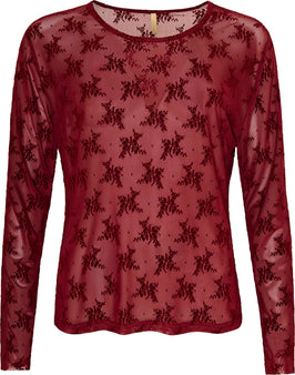 OFELIA bluser_skjorter Ofelia - Gitte bluse, bordeaux