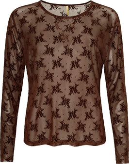 OFELIA bluser_skjorter Ofelia - Gitte bluse, brun