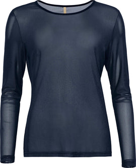 OFELIA bluser_skjorter Ofelia - Gitti mesh, blå