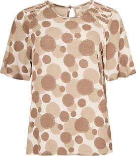 OFELIA bluser_skjorter Ofelia - Holly t-shirt, sand