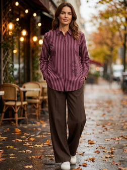 OFELIA bluser_skjorter Ofelia - Katja skjorte, bordeaux