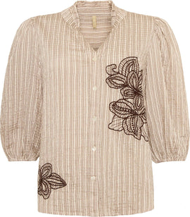 OFELIA bluser_skjorter Ofelia - Lucia bluse, sand