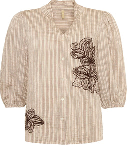 OFELIA bluser_skjorter Ofelia - Lucia bluse, sand