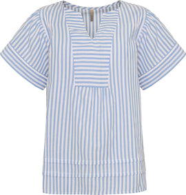 OFELIA bluser_skjorter Ofelia - Magda bluse, blå