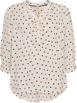 OFELIA bluser_skjorter Ofelia - Mamie bluse, off white