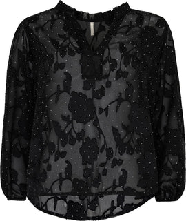 OFELIA bluser_skjorter Ofelia - Raia bluse, sort