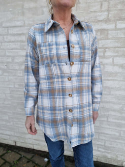 OFELIA bluser_skjorter Ofelia - Tulala skjorte, blue combi