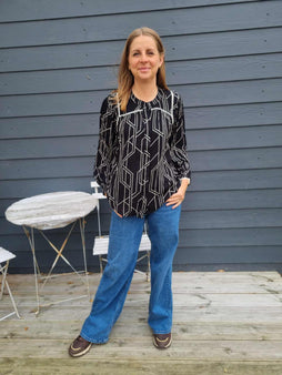 OFELIA bluser_skjorter Ofelia - Veda bluse, sort