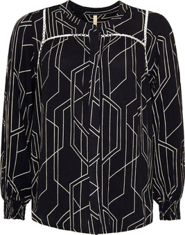 OFELIA bluser_skjorter Ofelia - Veda bluse, sort
