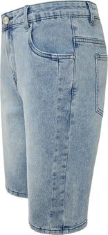 OFELIA bukser_leggiens_shorts Ofelia - Karla denimshorts, blå