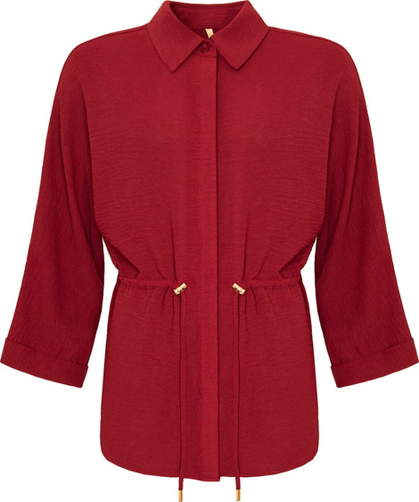 OFELIA bukser_leggiens_shorts Ofelia - Tamara bluse, bordeaux
