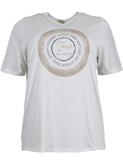 OFELIA t-shirts_toppe Ofelia - Fie T-shirt, hvid