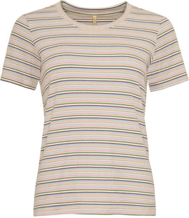 OFELIA t-shirts_toppe Ofelia - Simona t-shirt, rosa combi