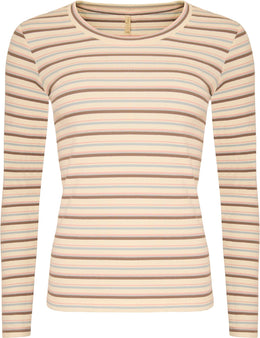 OFELIA t-shirts_toppe Ofelia - Sisa bluse, rosa kombi