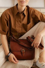 RE:DESIGNED tasker_punge ONESIZE RE:DESIGNED - Milli Big, cognac