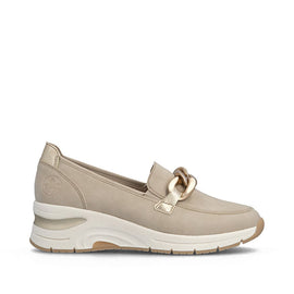 Rieker flade sko Rieker - Damesko, beige - N9350-62