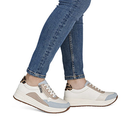 Rieker flade sko Rieker - Damesneakers, hvid - N8114-90