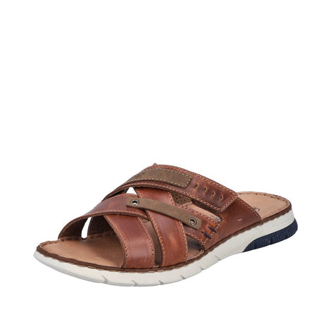 Rieker smutters Rieker - Slip-in herre sandal, brun - 25292-24