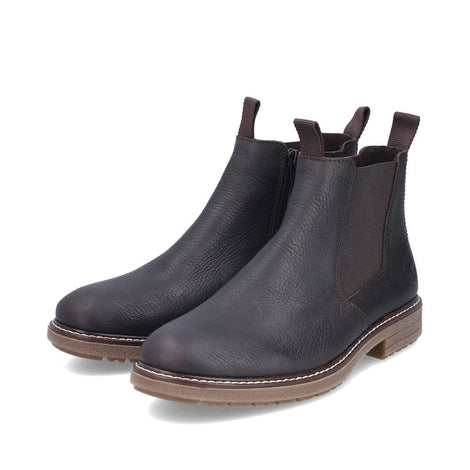 Rieker støvler Rieker - Herrestøvle, brun skind - 33180-27