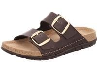 Rohde slip-in Rohde Brun damesandal slip-in 5865