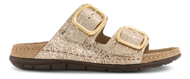 Rohde slip-in Rohde - Easys 42 damesandal, beige - 5857