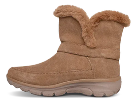 Skechers korte støvler Skechers - Slip-ins relaxed fit easy going damestøvle, brun - 168051