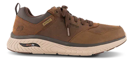 Skechers kraftig sko Skechers - Arch Fit Crosser waterproof herresko, brun - 205347
