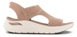 Skechers sandaler lav hæl Skechers - Slip-ins Arch Fit 2.0 My Everyday damesandal, brun - 119466