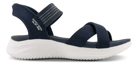 Skechers sandaler lav hæl Skechers - Slip-ins ultra flex 2.0 Never Better damesandal, blå - 119975