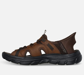 Skechers sandaler Skechers - Slip-ins herresandal, brun - 205181