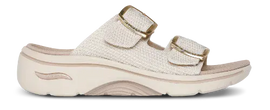 Skechers slip-in Skechers - GO walk Arch Fit 2.0 damesandal, beige - 140871