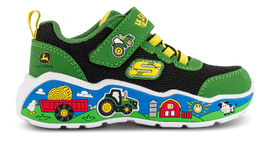 Skechers sneakers Skechers - Jogn Deere børnesneakers, grøn - 407065N