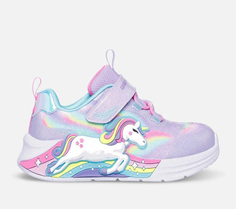 Skechers sneakers Skechers - S-lights unicorn børnesko, lilla - 302298N